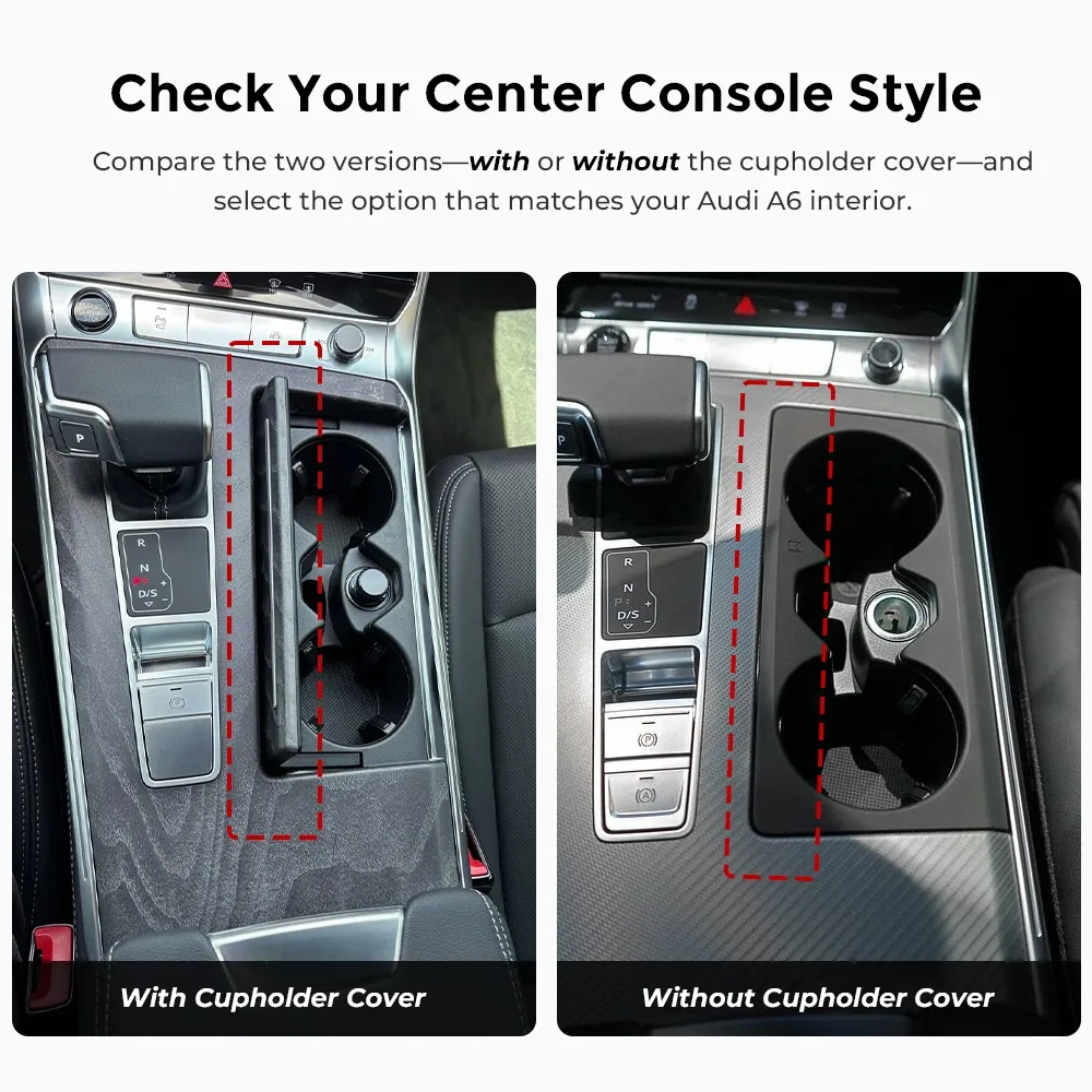 Asign Carbon Fiber Interior Trim Set – 8-Piece Kit, Fits Audi C7/C8 (2012-2023) A6/S6