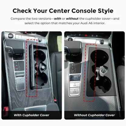 Asign Carbon Fiber Interior Trim Set – 8-Piece Kit, Fits Audi C7/C8 (2012-2023) A6/S6