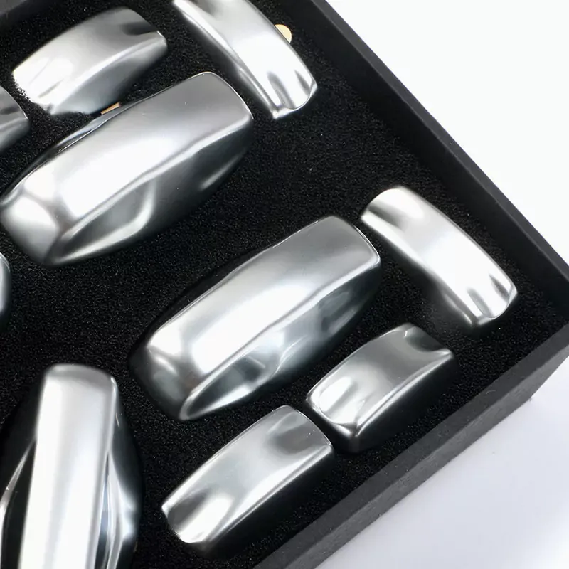 Asign Chrome Seat Adjustment Button Cover for 2022+ Porsche Models