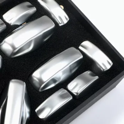 Asign Chrome Seat Adjustment Button Cover for 2022+ Porsche Models