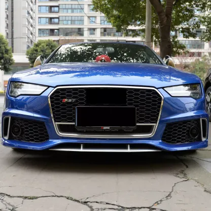 2016-2018 Asign RS7 Honeycomb Grille With Lower Mesh Quattro For Audi A7 S7 C7.5