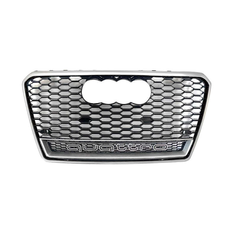 2009-2015 Audi RS7 Honeycomb Grille With Lower Mesh Quattro For Audi A7 S7 C7