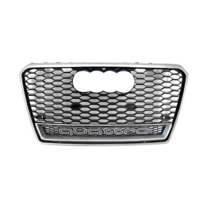 2009-2015 Audi RS7 Honeycomb Grille With Lower Mesh Quattro For Audi A7 S7 C7