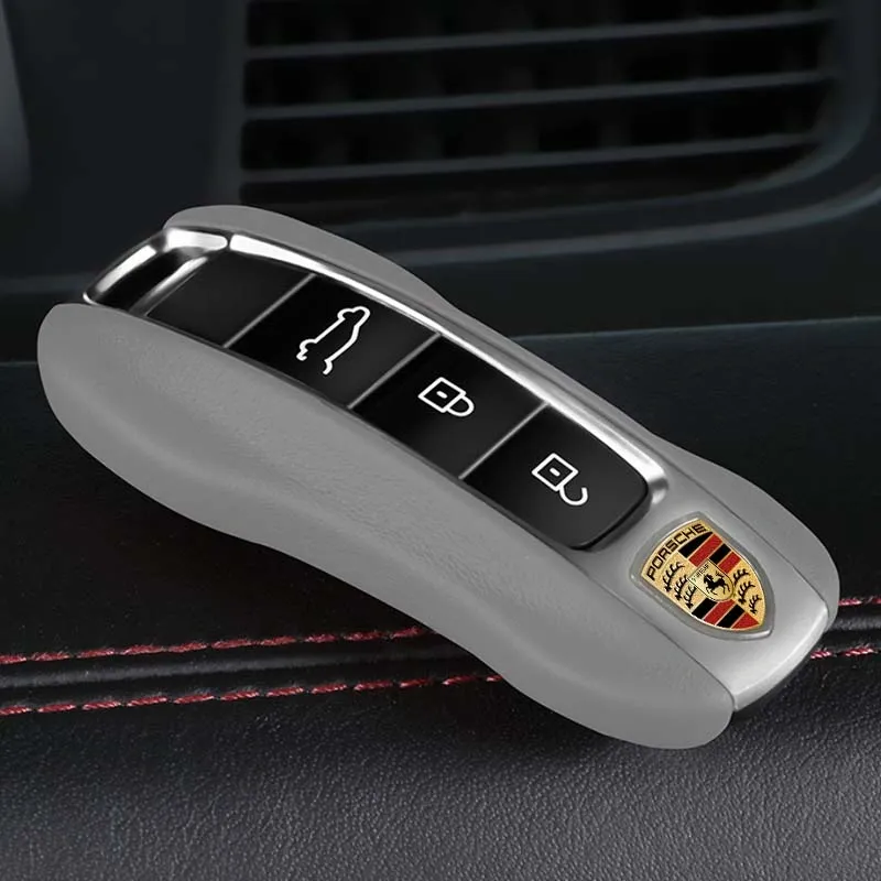Asign Leather Key Fob Cover for Porsche – OEM-Style Leather Replacement