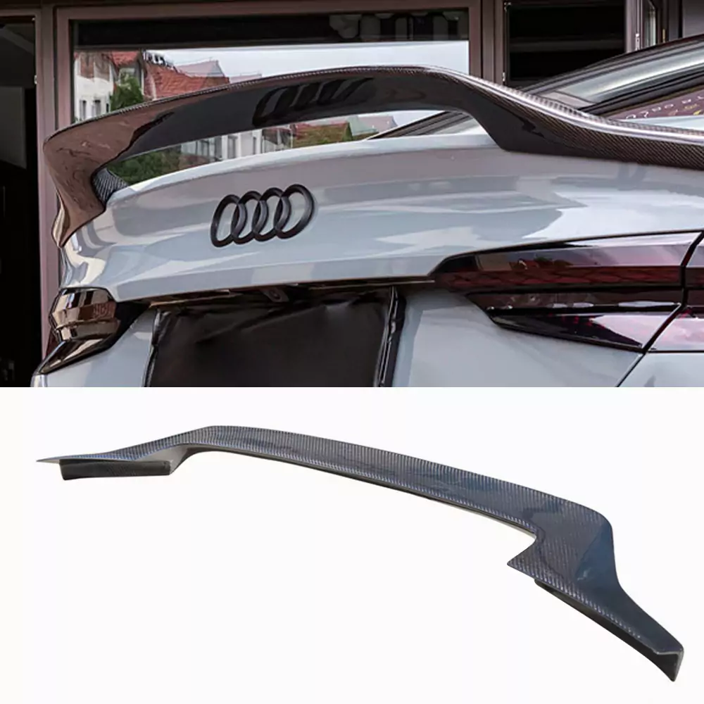 Asign Carbon Fiber Aerodynamic Hollow-Out Rear Spoiler for 2017-2021 Audi A4/S4 & A5/S5/RS5 Sportback
