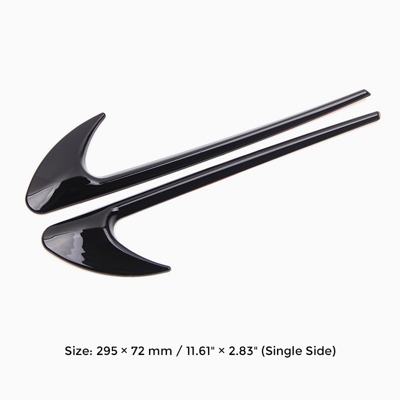 Asign Gloss Fender Side Badge Trim For Mercedes A/B/C/E Class