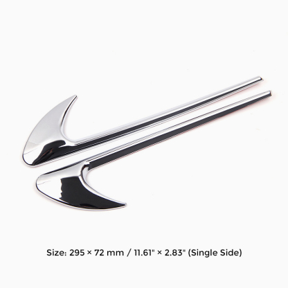 Asign Gloss Fender Side Badge Trim For Mercedes A/B/C/E Class