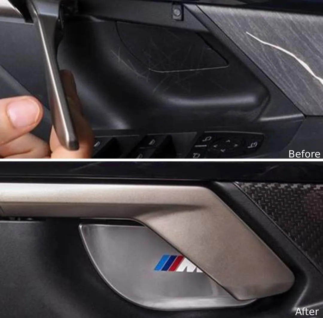 BMW Essential Interior Protection Kit: Performance Pedal Covers, Door Bowl Protectors & Door Lock Covers