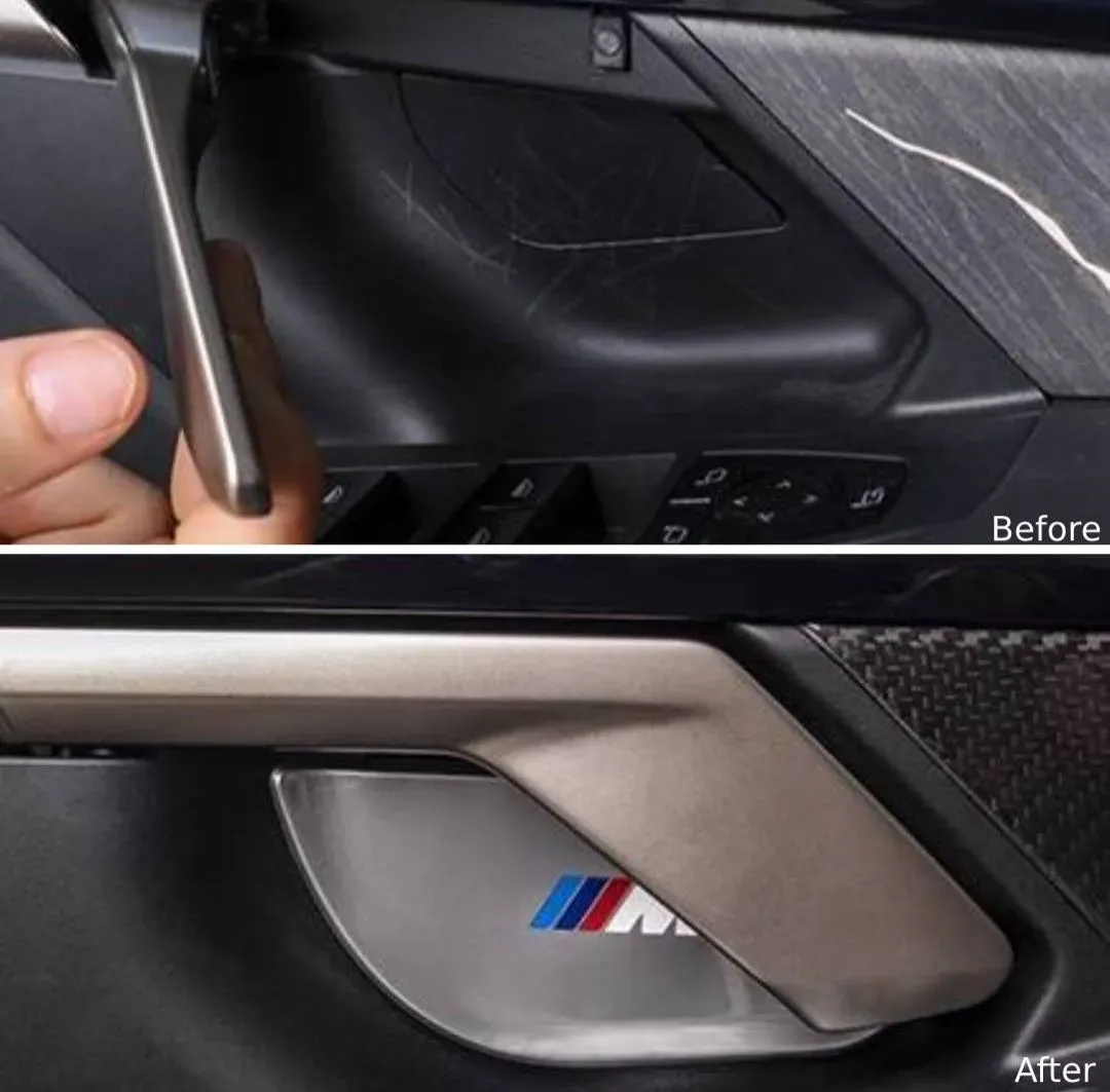BMW Essential Interior Protection Kit: Performance Pedal Covers, Door Bowl Protectors & Door Lock Covers