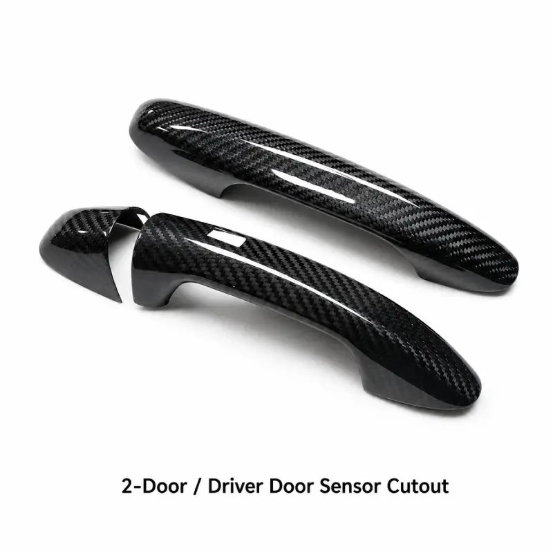 Asign Real Dry Carbon Fiber Door Handle Covers for Mercedes-Benz