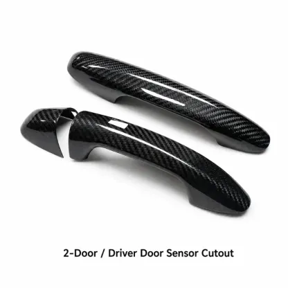 Asign Real Dry Carbon Fiber Door Handle Covers for Mercedes-Benz