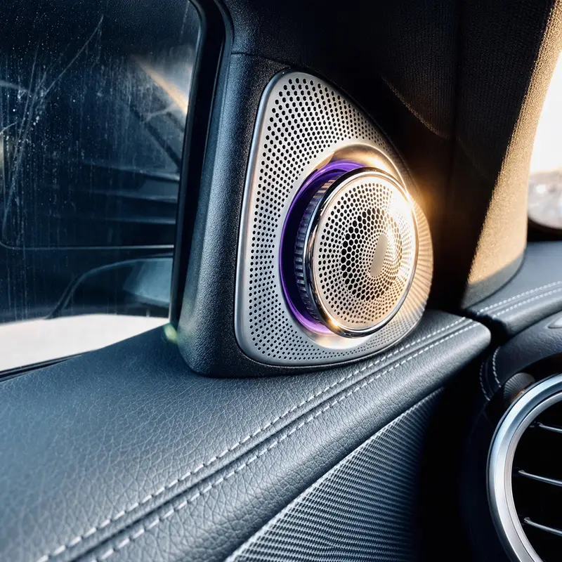 Asign Mercedes-Benz 3D Rotating Tweeter Ambient Light Speaker Upgrade