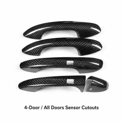 Asign Real Dry Carbon Fiber Door Handle Covers for Mercedes-Benz