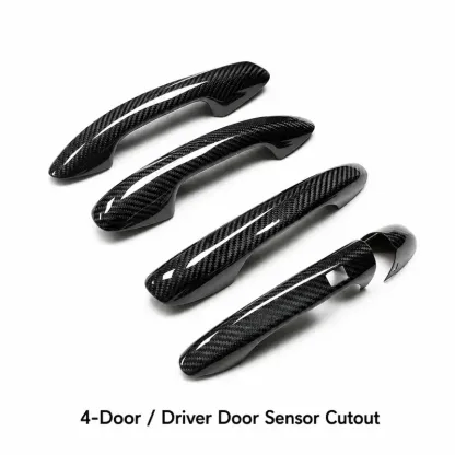 Asign Real Dry Carbon Fiber Door Handle Covers for Mercedes-Benz