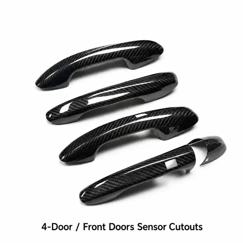 Asign Real Dry Carbon Fiber Door Handle Covers for Mercedes-Benz