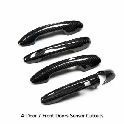 Asign Real Dry Carbon Fiber Door Handle Covers for Mercedes-Benz