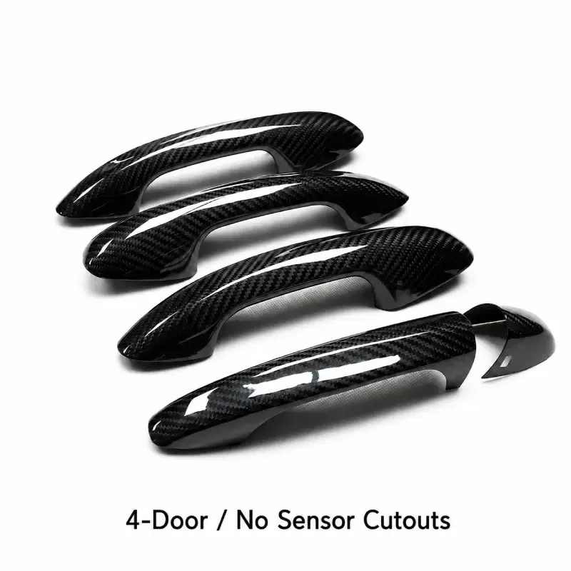 Asign Real Dry Carbon Fiber Door Handle Covers for Mercedes-Benz