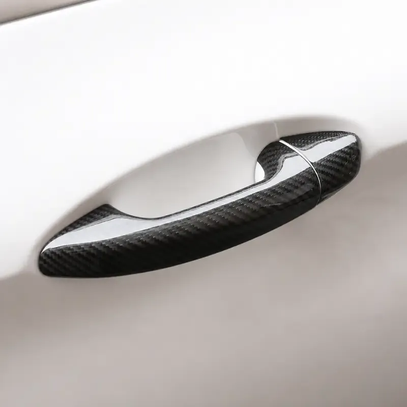 Asign Real Dry Carbon Fiber Door Handle Covers for Mercedes-Benz