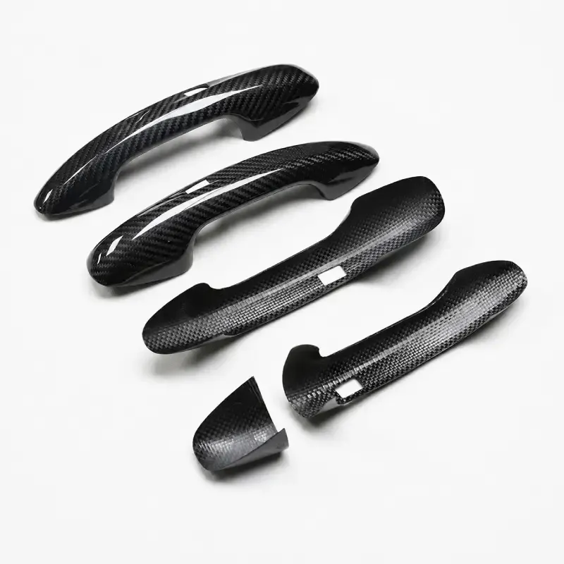 Asign Real Dry Carbon Fiber Door Handle Covers for Mercedes-Benz
