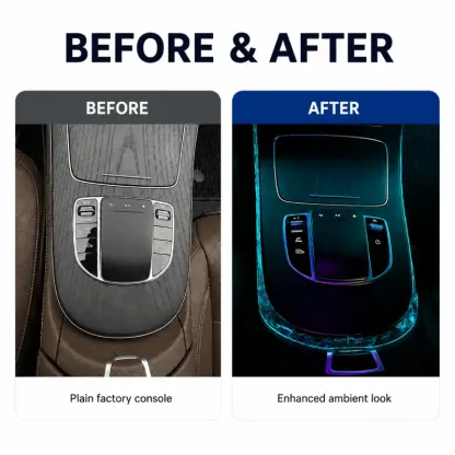 Asign Crystal-Style Ambient Light Diffuser Trim for Mercedes-Benz E-Class W213 W214