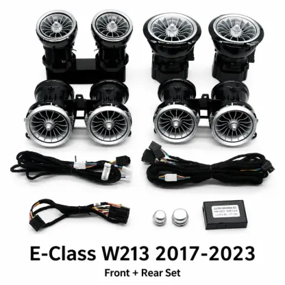 Asign Mercedes-Benz Illuminated Turbine Air Vent Upgrade for Factory Ambient Light Models