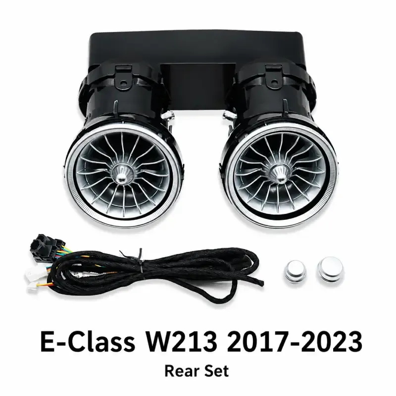 Asign Mercedes-Benz Illuminated Turbine Air Vent Upgrade for Factory Ambient Light Models
