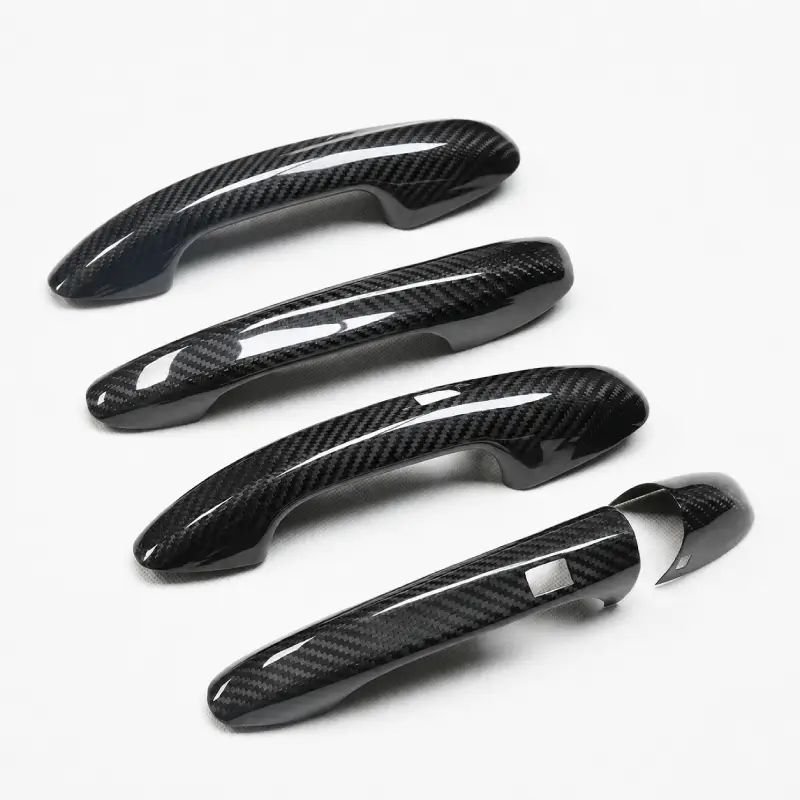 Asign Real Dry Carbon Fiber Door Handle Covers for Mercedes-Benz