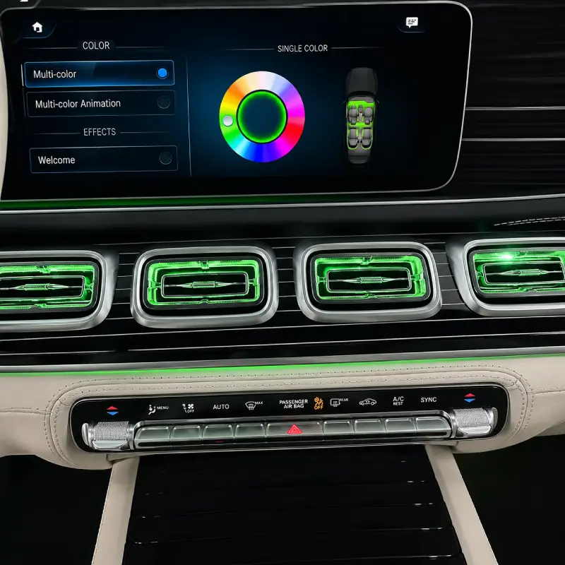 Asign Mercedes-Benz GLE / GLS 2020+ Illuminated Air Vent Ambient Light Upgrade