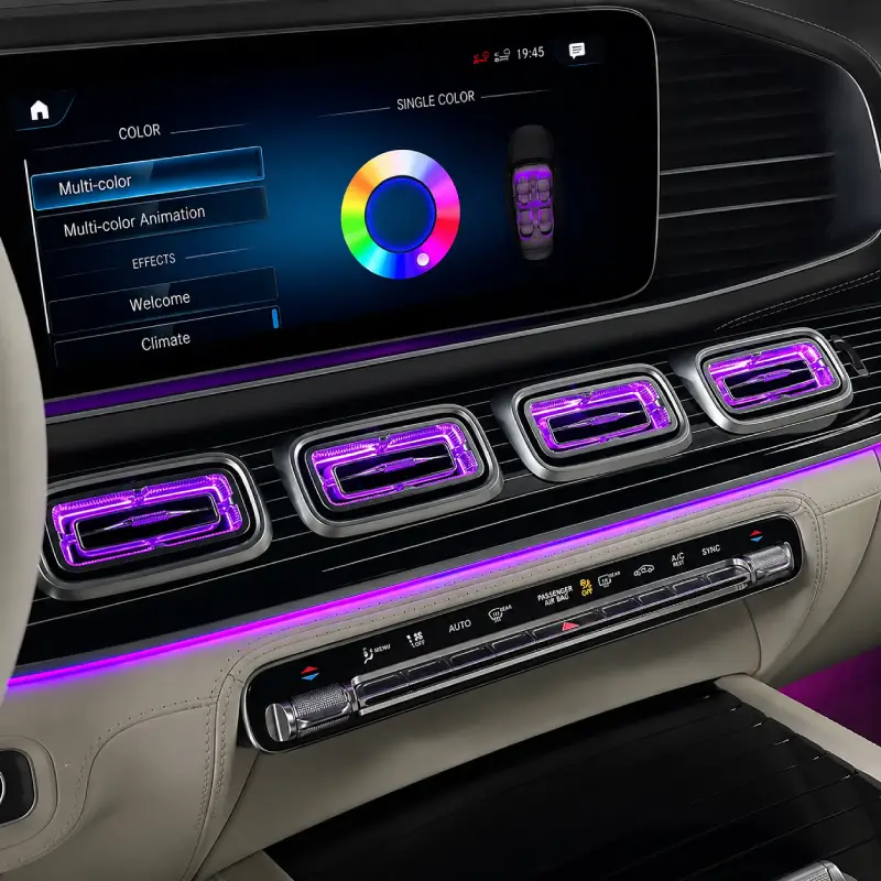 Asign Mercedes-Benz GLE / GLS 2020+ Illuminated Air Vent Ambient Light Upgrade