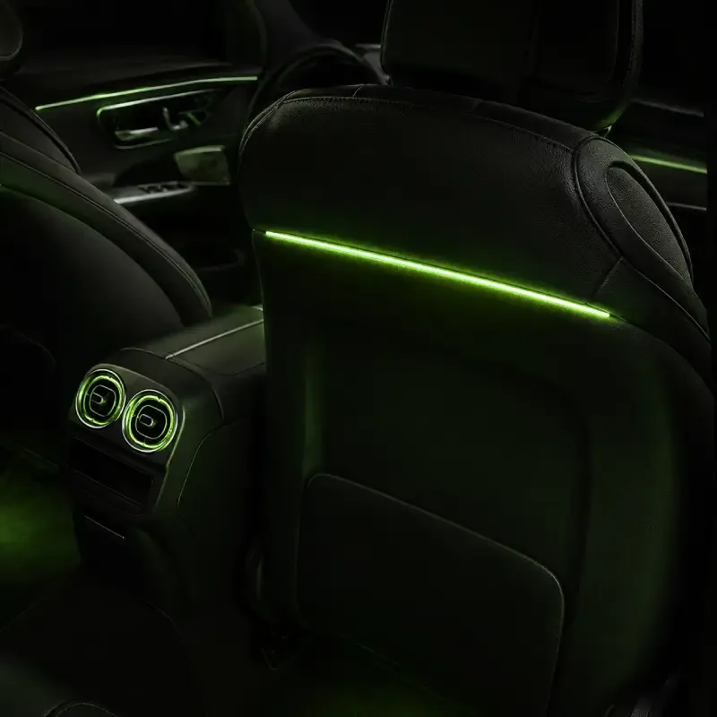 Asign Mercedes-Benz Seat Back Ambient Light Assembly Replacement for Factory 64-Color Ambient Lighting Models