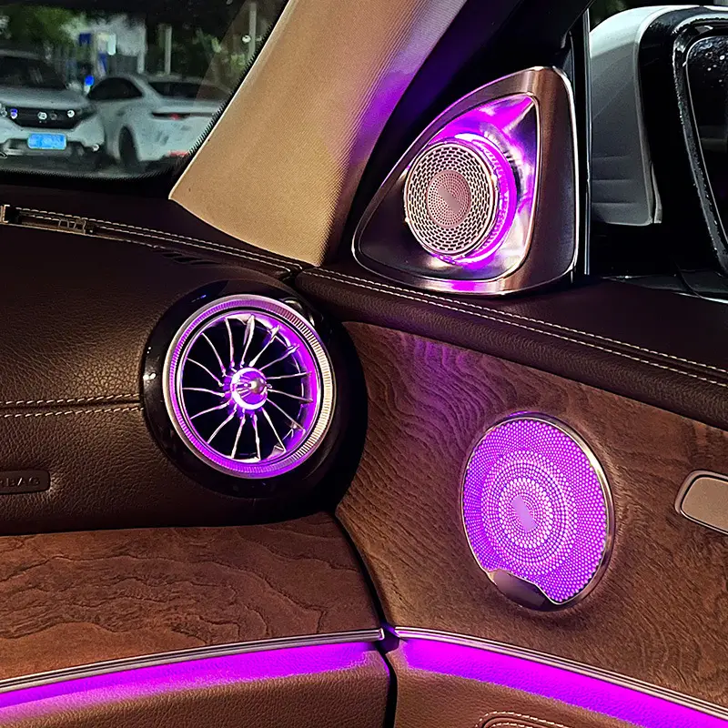 Asign Mercedes-Benz 4D Rotating Tweeter Ambient Light Speaker Upgrade