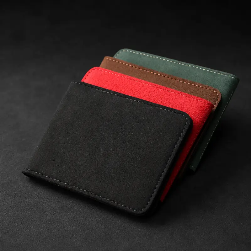 Asign Suede Multi-Slot Car Document & Card Holder