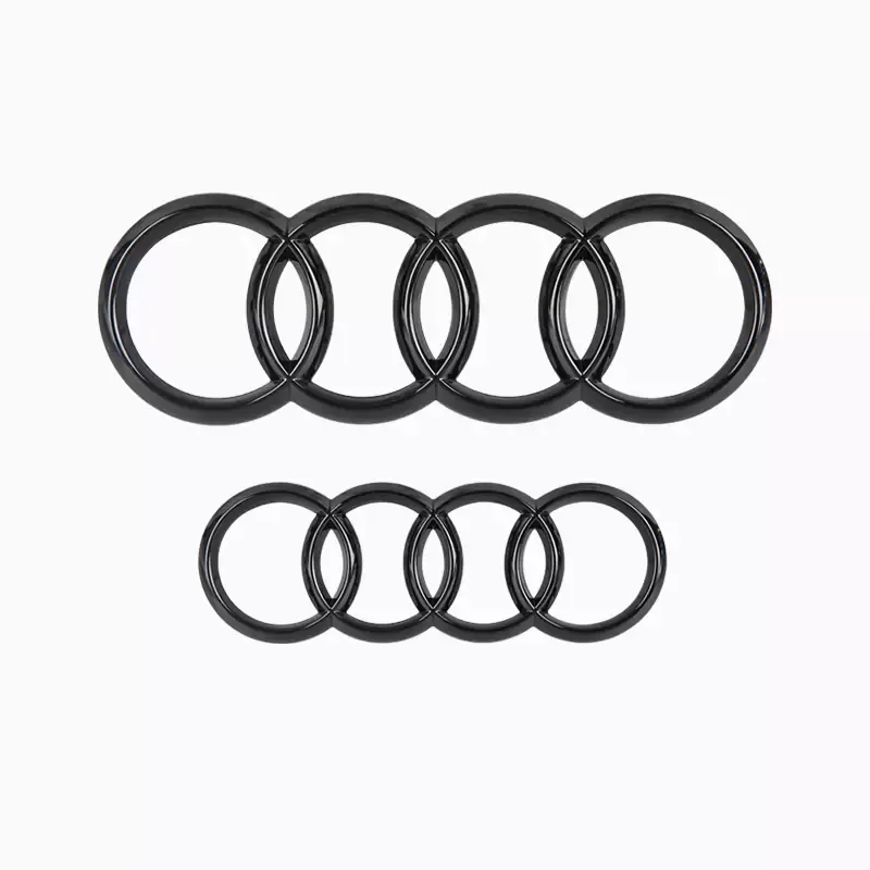 Asign Replacement Audi Blackout Emblem(Replacement Version)