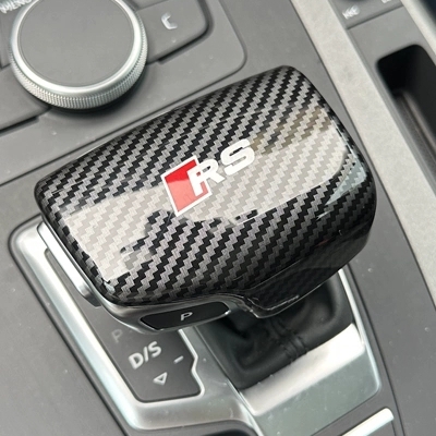 Asign Carbon Fiber Shift Knob Cover For B9-B9.5 2016-2024 Audi A4/S4/RS4/A5/S5/RS5/Q5/SQ5, Premium Quality, Easy Install