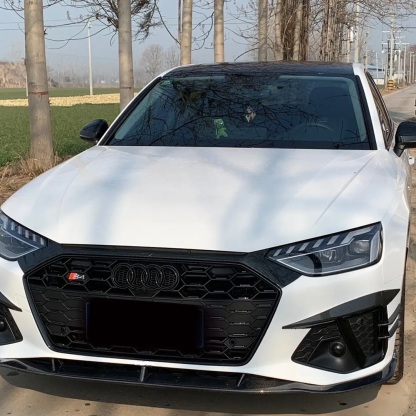 Asign Real Carbon Fiber Fog Lights Grilles For B9.5 2020-2024 Audi A4/S4