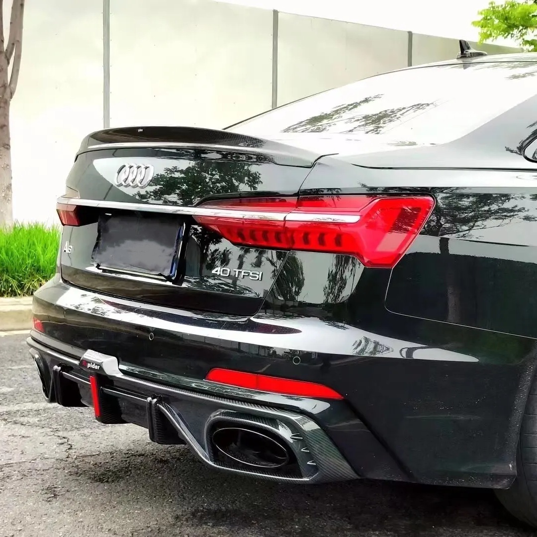 Asign Carbon Fiber Rear Spoiler for Audi S6 & A6 S-Line & A6 2019-ON C8