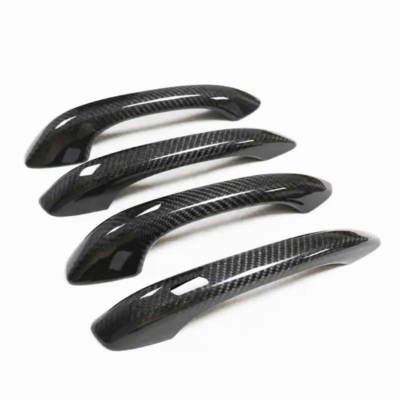 Asign Real Dry Carbon Fiber Door Handle Covers for Porsche Cayenne & Macan