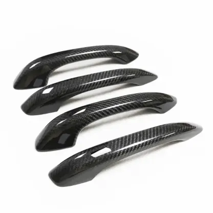 Asign Real Dry Carbon Fiber Door Handle Covers for Porsche Cayenne & Macan