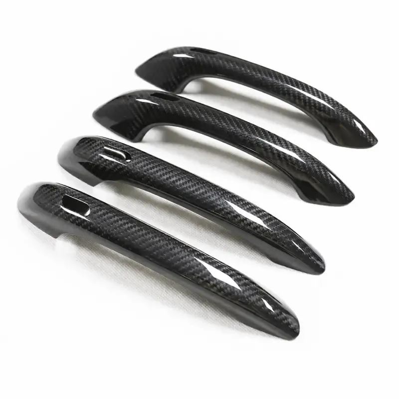 Asign Real Dry Carbon Fiber Door Handle Covers for Porsche Cayenne & Macan