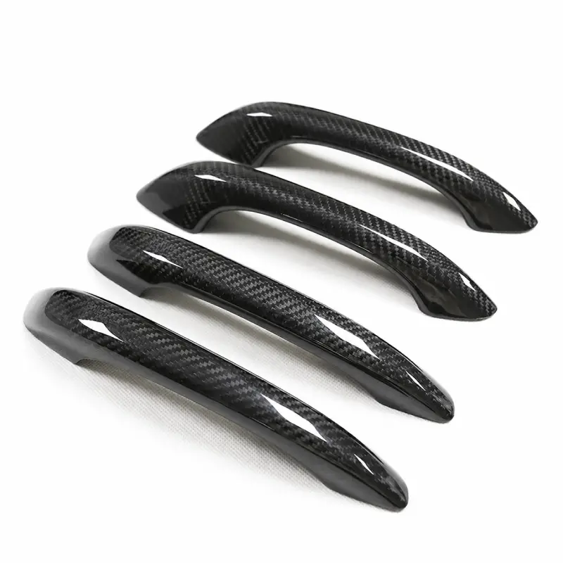 Asign Real Dry Carbon Fiber Door Handle Covers for Porsche Cayenne & Macan