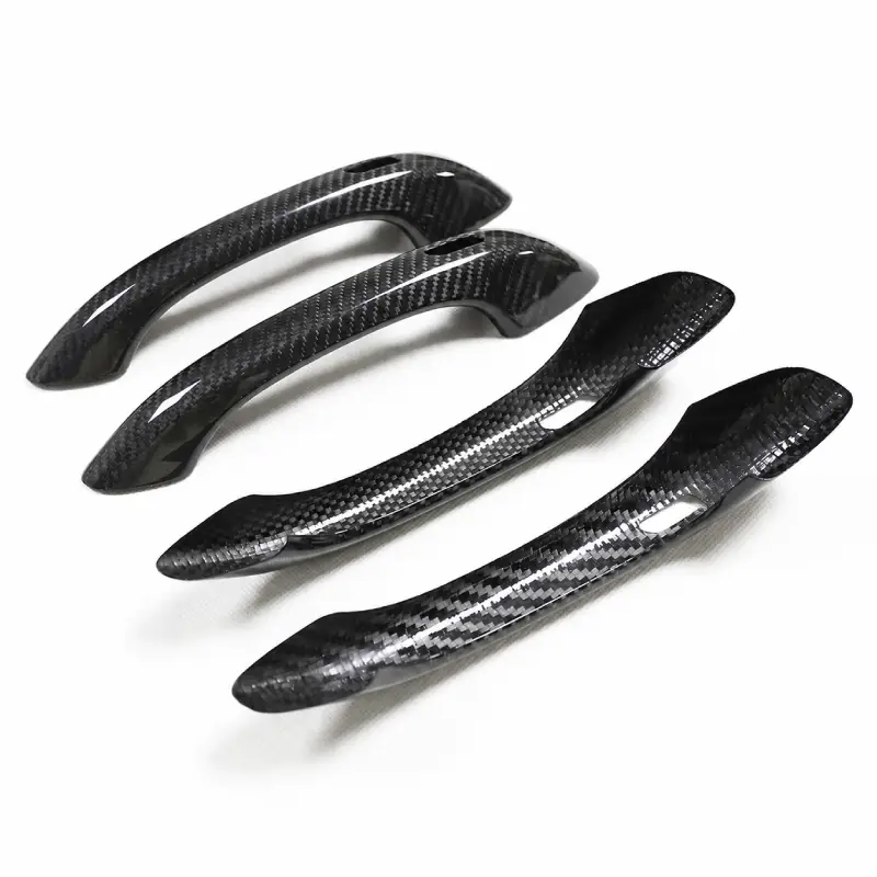 Asign Real Dry Carbon Fiber Door Handle Covers for Porsche Cayenne & Macan