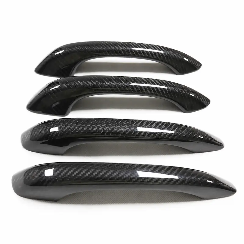Asign Real Dry Carbon Fiber Door Handle Covers for Porsche Cayenne & Macan
