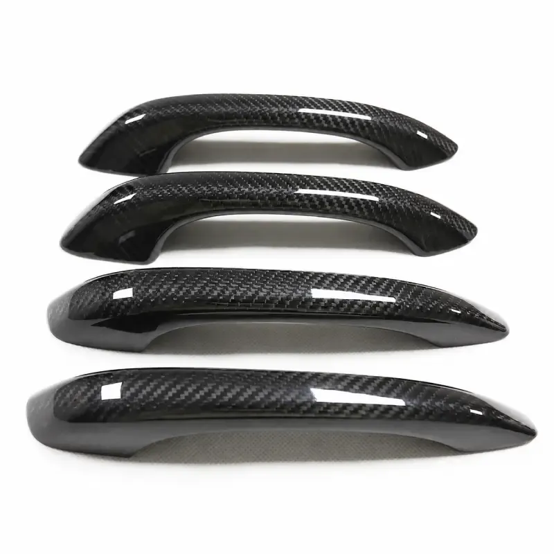 Asign Real Dry Carbon Fiber Door Handle Covers for Porsche Cayenne & Macan