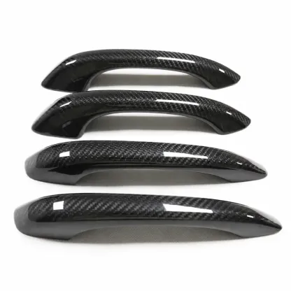 Asign Real Dry Carbon Fiber Door Handle Covers for Porsche Cayenne & Macan