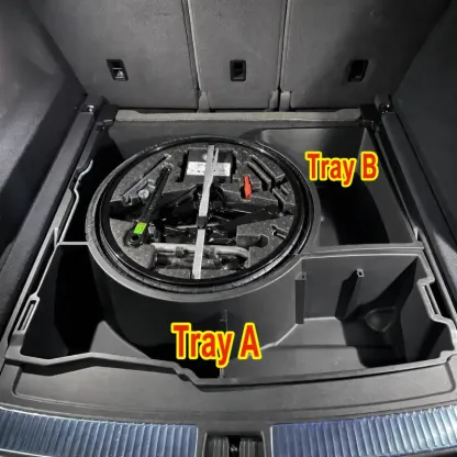 Asign Underfloor Trunk Storage Organizer for Porsche Cayenne SUV & Macan