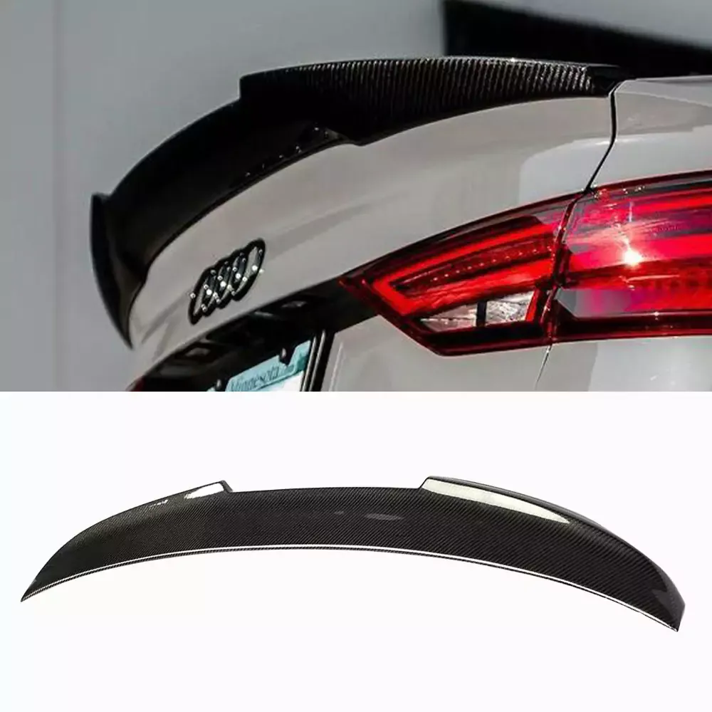 Asign PSM-Style Carbon Fiber Rear Spoiler for 2013-2021 Audi A3/S3/RS3 & 2009-2021 A4/A5/A6