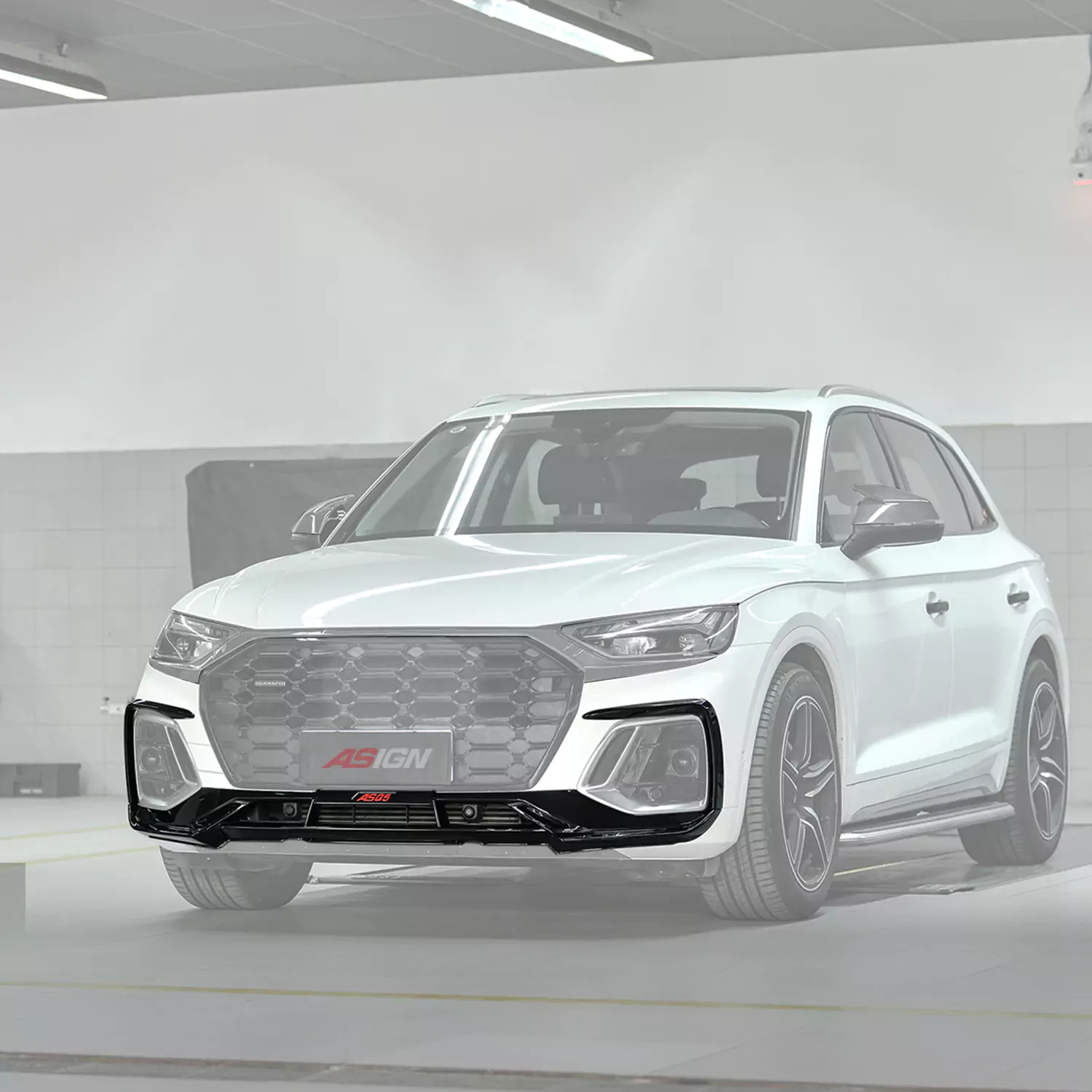 Asign Front Splitter For B9.5 2021-2024 Audi Q5/SQ5