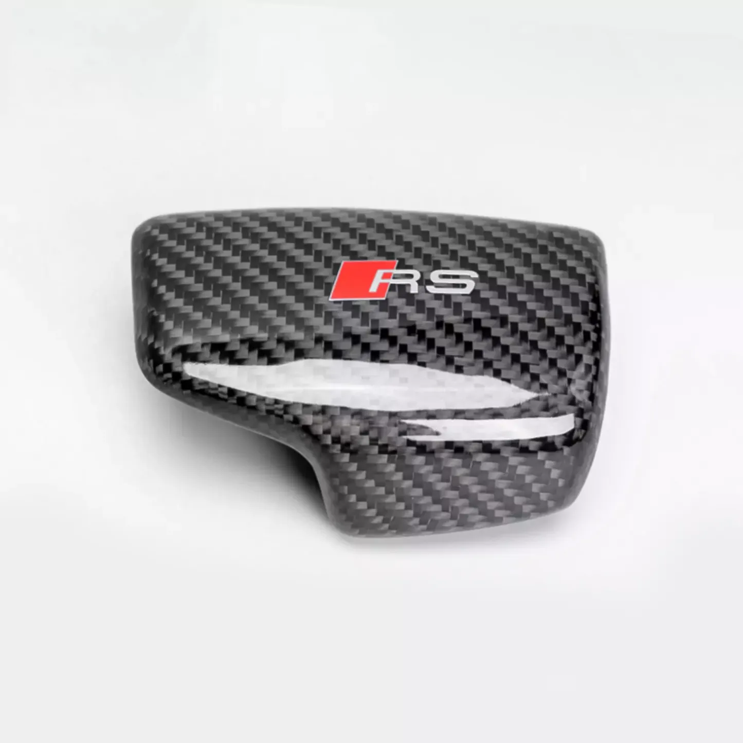 Asign Carbon Fiber Shift Knob Cover For B9.5 2020-2024 Audi A4/S4/A5/S5, Premium Quality, Easy Install