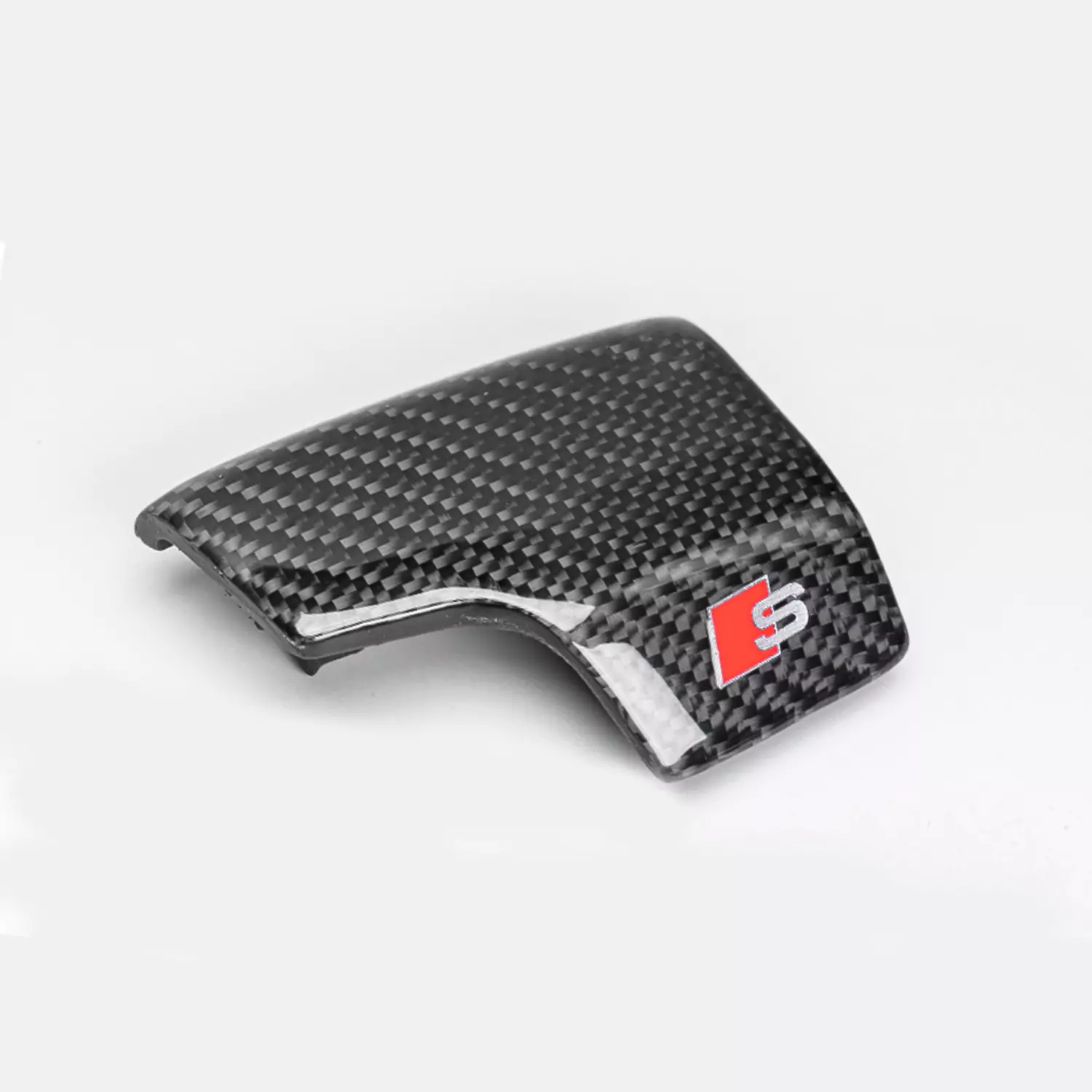 Asign Carbon Fiber Shift Knob Cover For B9.5 2020-2024 Audi A6/S6/A7/S7, Premium Quality, Easy Install