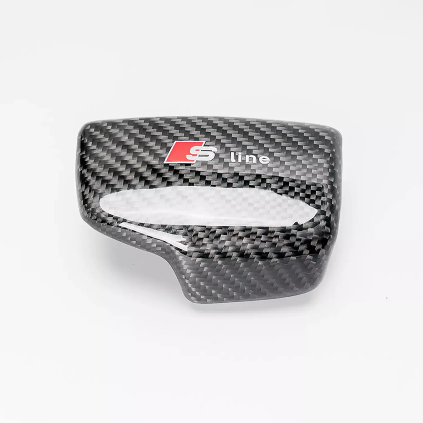 Asign Carbon Fiber Shift Knob Cover For B9.5 2020-2024 Audi A4/S4/A5/S5, Premium Quality, Easy Install